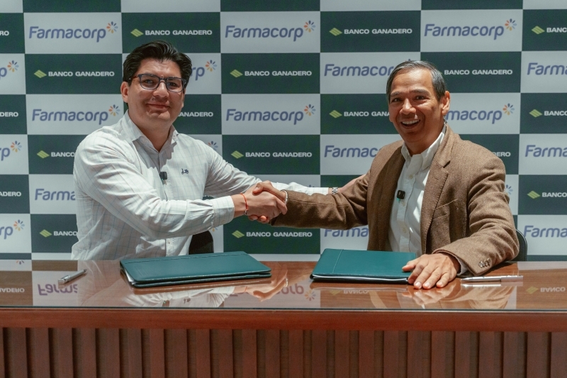 Banco Ganadero y Farmacorp se unen llegar a más bolivianos