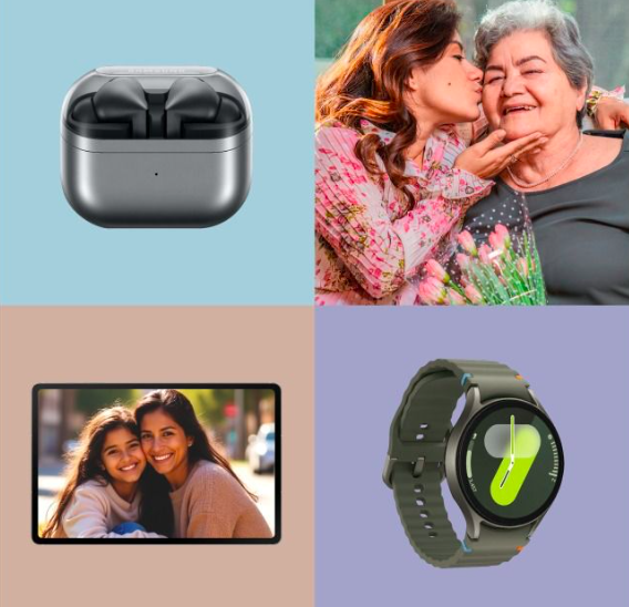 Samsung presenta una guía de regalos para celebrar a mamá