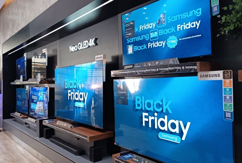 Samsung lanza su campaña Black Friday con más de Bs 2 millones en premios Samsung lanza su campaña Black Friday con más de Bs 2 millones en premios